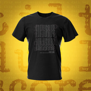 All Flip and No Score lack Pinball T-Shirt | Pinball Invasion