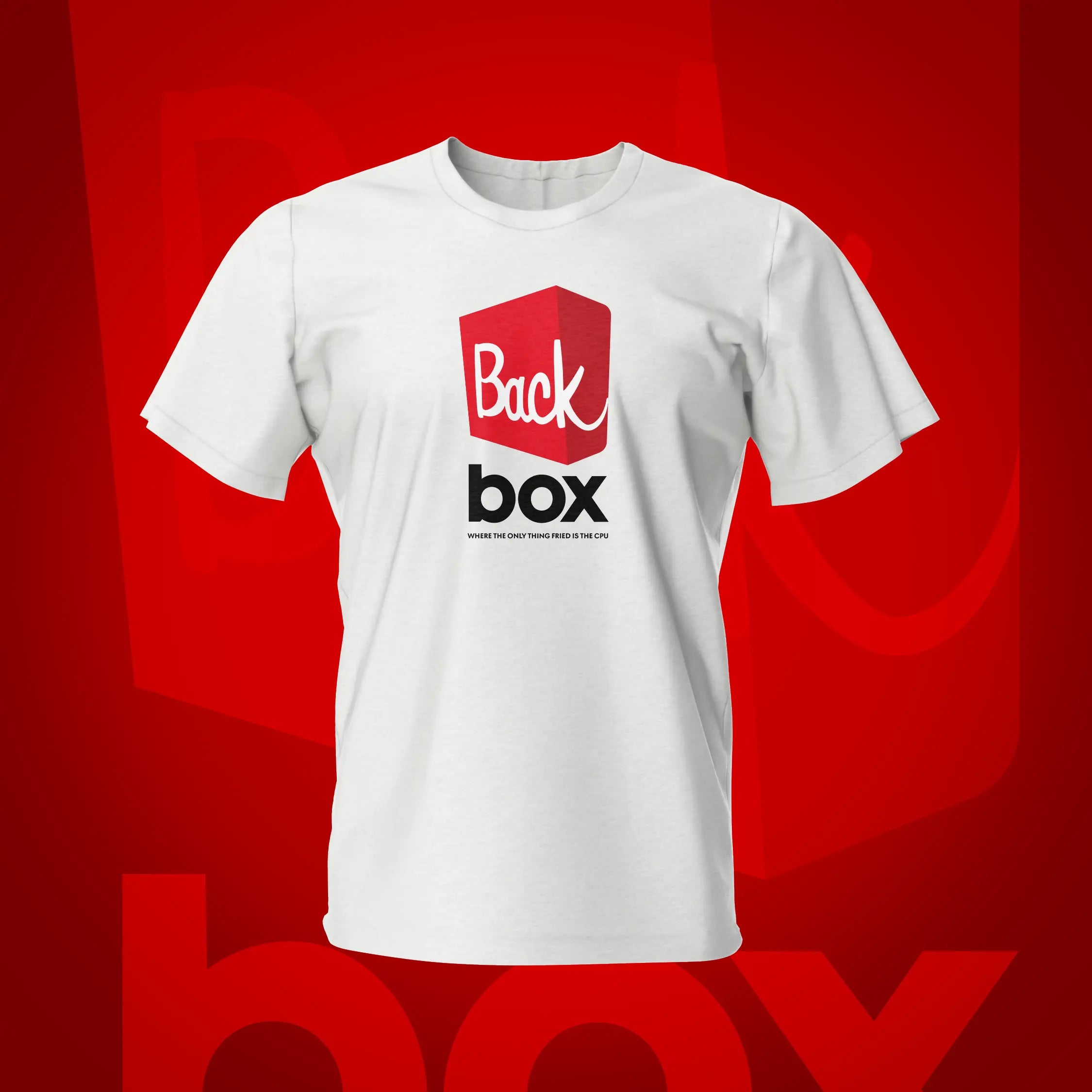 Backbox White Pinball T-Shirt | Pinball Invasion
