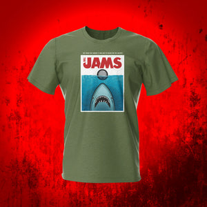 Ball Jams Military Green Pinball T-Shirt | Pinball Invasion