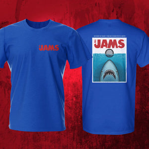 Ball Jams Royal Front Back Pinball T-Shirt | Pinball Invasion