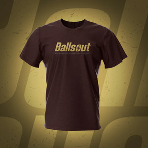 Balls Out Dark Chocolate Pinball Tshirt | Pinball Invasion