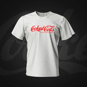 Cooked Coils White Pinball T-Shirt | Pinball Invasion