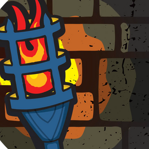 Dracula Dracula - Slate Torch Wall Target Decals | Pinball Invasion