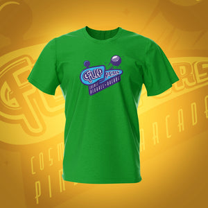 Flippers Light Irish Green Pinball T-Shirt | Pinball Invasion