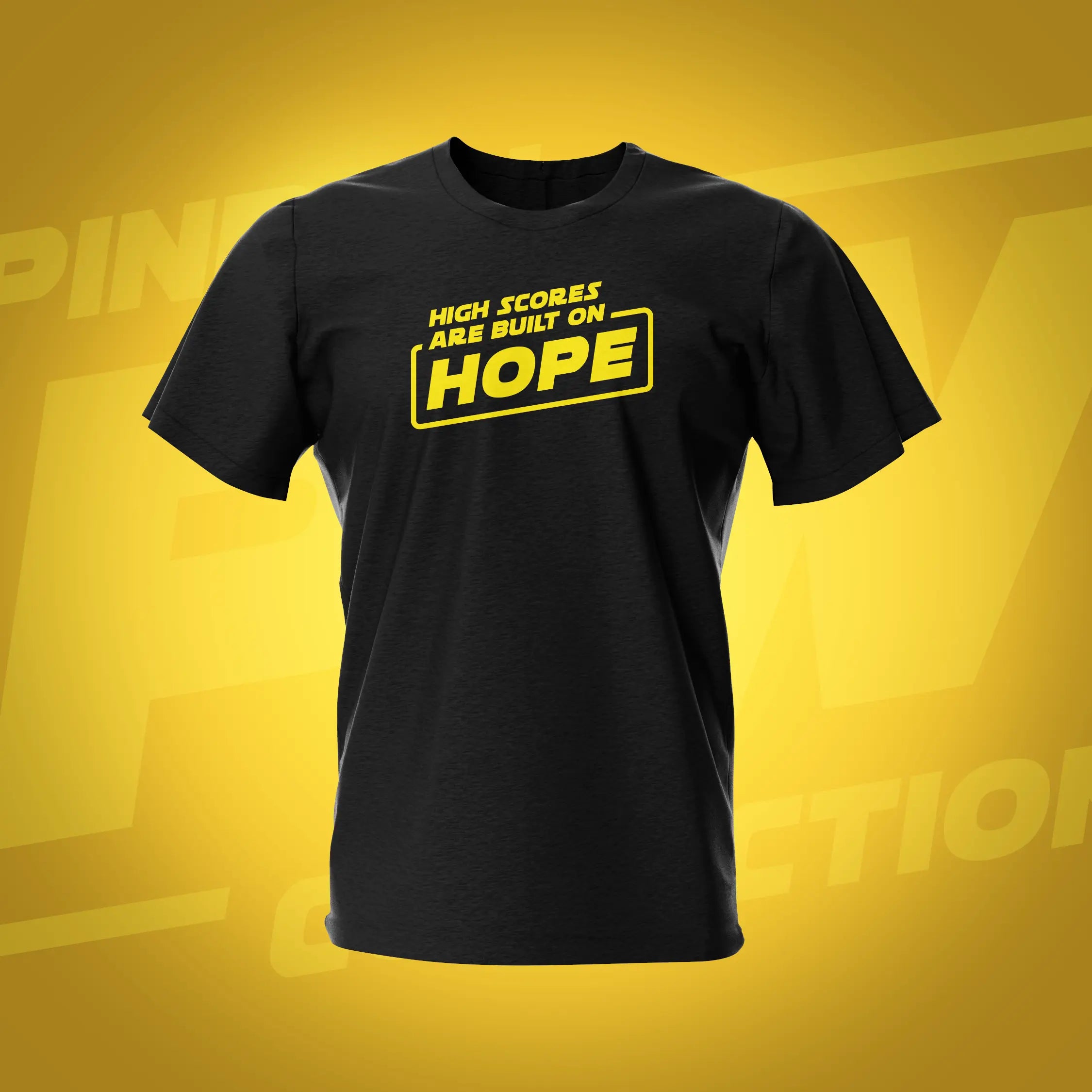 Hope Black Pinball T-Shirt | Pinball Invasion