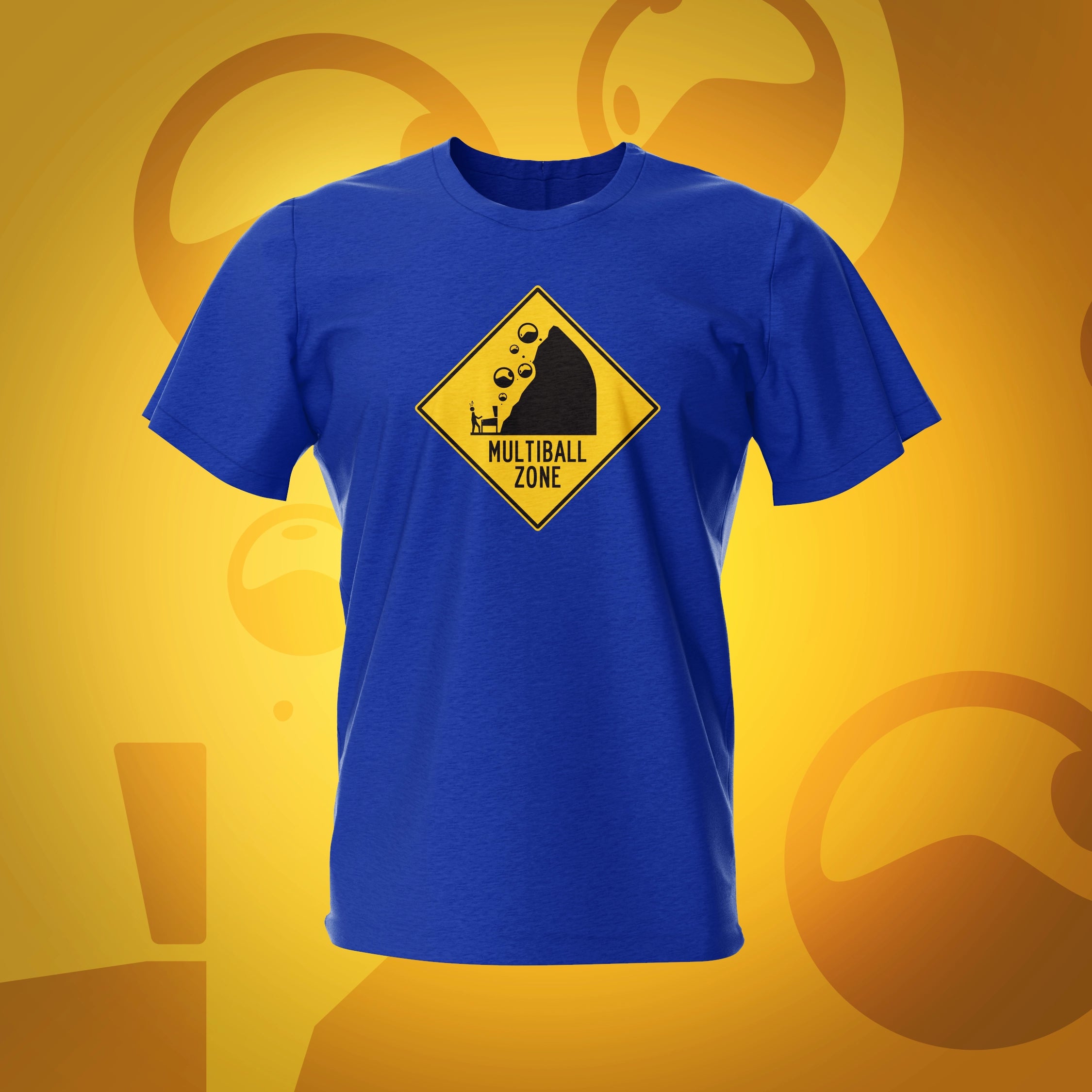 Multiball Zone Royal Pinball T-Shirt | Pinball Invasion