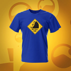 Multiball Zone Royal Pinball T-Shirt | Pinball Invasion