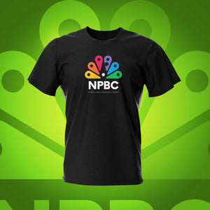 NPBC Black Pinball T-Shirt | Pinball Invasion