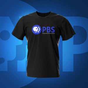 PBS Pinhead Broadcasting Service Black Pinball T-Shirt | Pinball Invasion