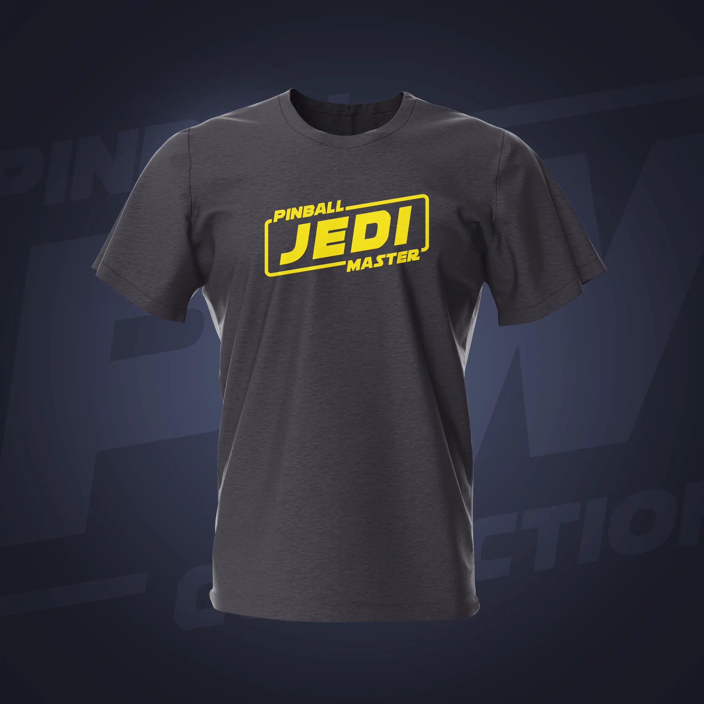 Pinball Jedi Master Tweed Pinball T-Shirt | Pinball Invasion