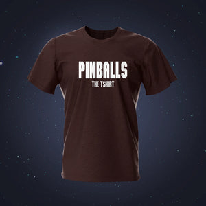 Pinball The T-Shirt Dark Chocolate Pinball T-Shirt | Pinball Invasion