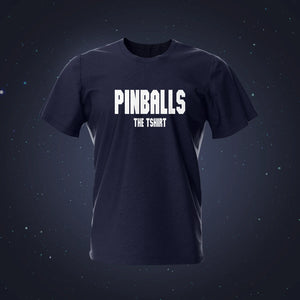 Pinball The T-Shirt Navy Pinball T-Shirt | Pinball Invasion