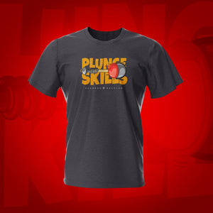 Plungers Skills Tweed Plumber Ed Pinball T-Shirt  | Pinball Invasion