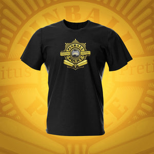 Price police black english Pinball T-Shirt | Pinball Invasion