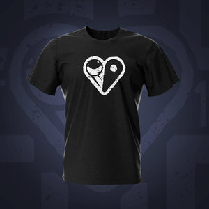 Rizz Flip Black Pinball T-Shirt Crest | Pinball Invasion