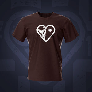 Rizz Flip Dark Chocolate Pinball T-Shirt Crest | Pinball Invasion