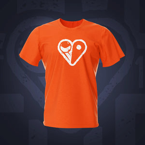 Rizz Flip Orange Pinball T-Shirt Crest | Pinball Invasion