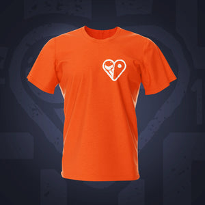 Rizz Flip Orange Pinball T-Shirt Small Insignia | Pinball Invasion