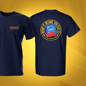 Rubberex Navy Pinball T-Shirt | Pinball Invasion