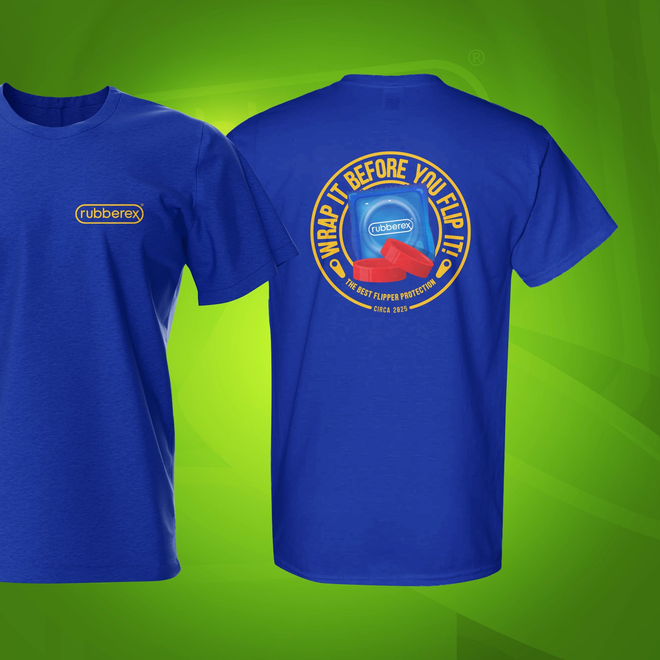 Rubberex Royal Pinball T-Shirt | Pinball Invasion