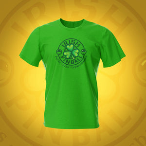 ST. Patrick's Day Irish Electric Green Pinball T-Shirt | Pinball Invasion