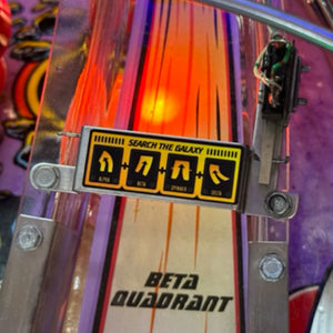 Star Trek Next Generation Pinball Target Decal Set Search The Galaxy | Pinball Invasion