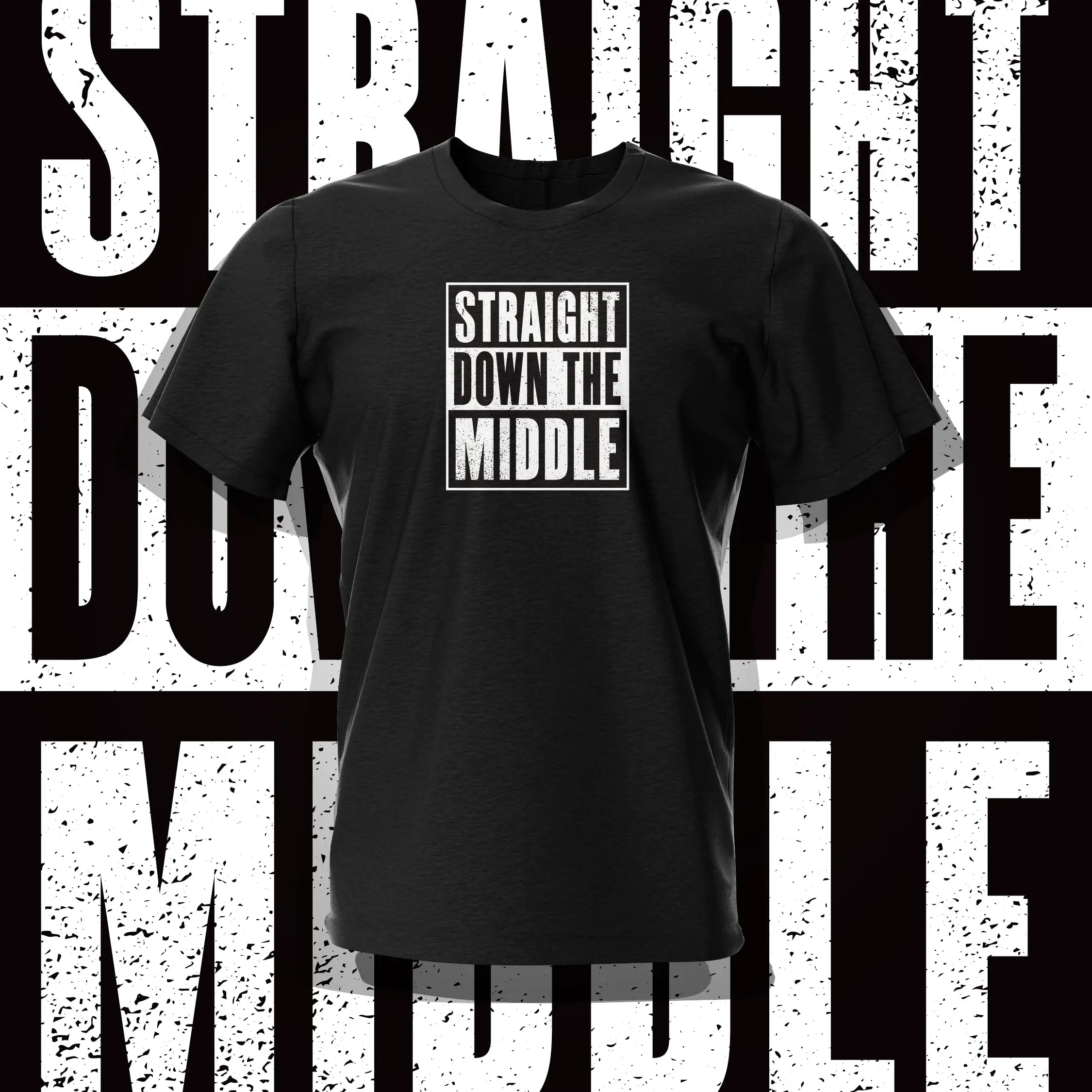 Straight Down The Middle Pinball T-Shirt | Pinball Invasion