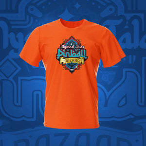 Tales of the Pinball Bazaar Orange Pinball T-Shirt | Pinball Invasion