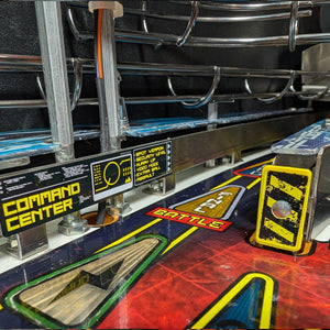 Terminator 3 | T3 | Command Center Ramp Guide Decal with Slim Target | Pinball Invasion