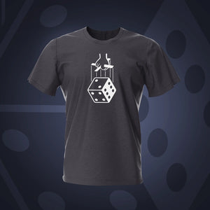 The Dice father Tweed Board Game T-Shirt | Pinball Invasion