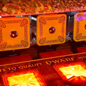 The Hobbit Pinball Ramp and Target Set Dwarf Targets | Pinball Invasion