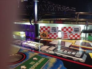 The Sopranos Pinball Target Decals Set Specials target | Pinball Invasion