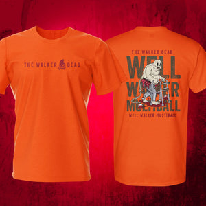 Well Walker Orange Pinball T-Shirt | Pinball Invasion
