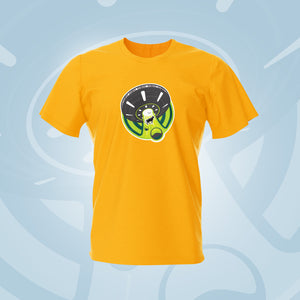 Gold Alien Abduction Pinball T-Shirt | Pinball Invasion