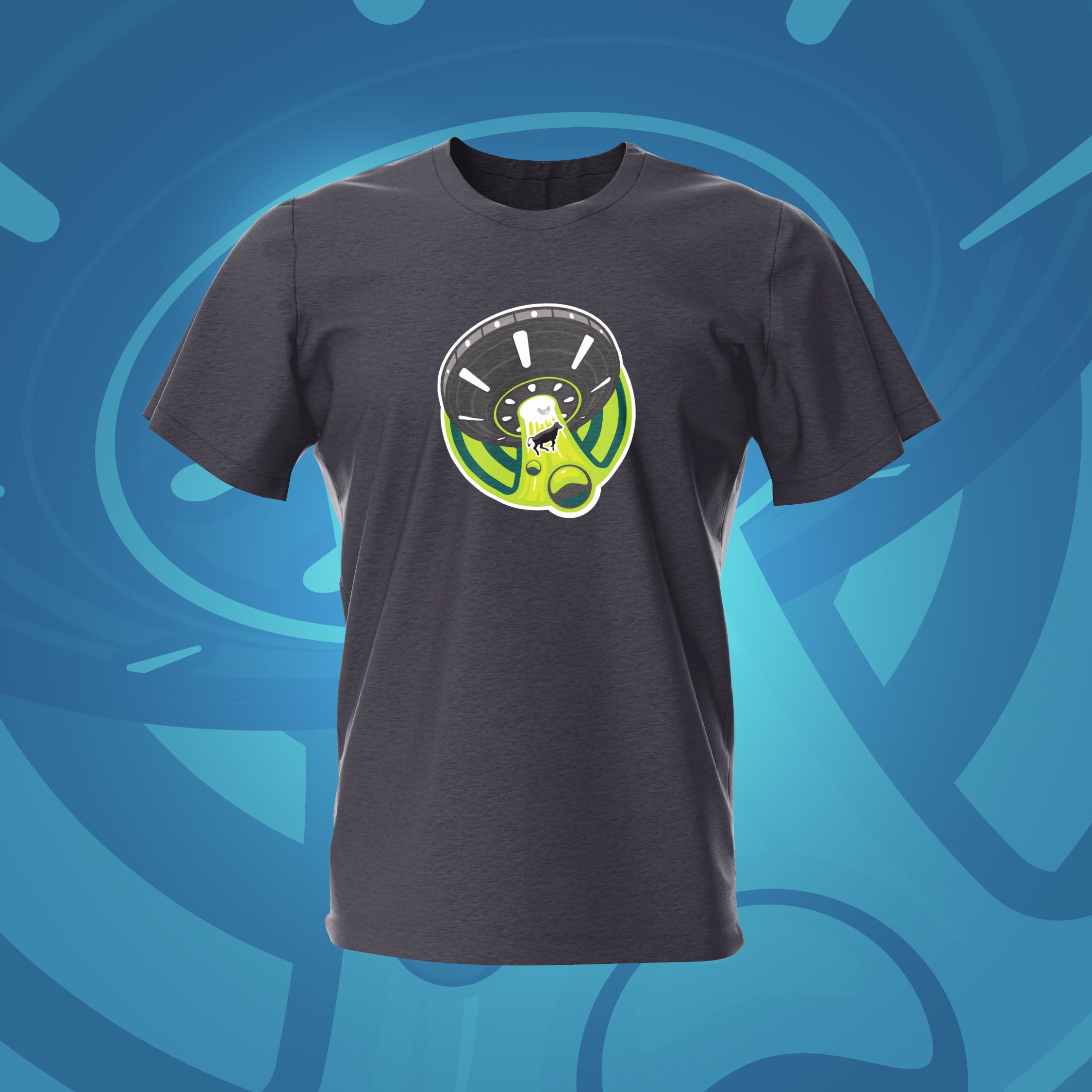 Tweed Alien Abduction Pinball T-Shirt | Pinball Invasion