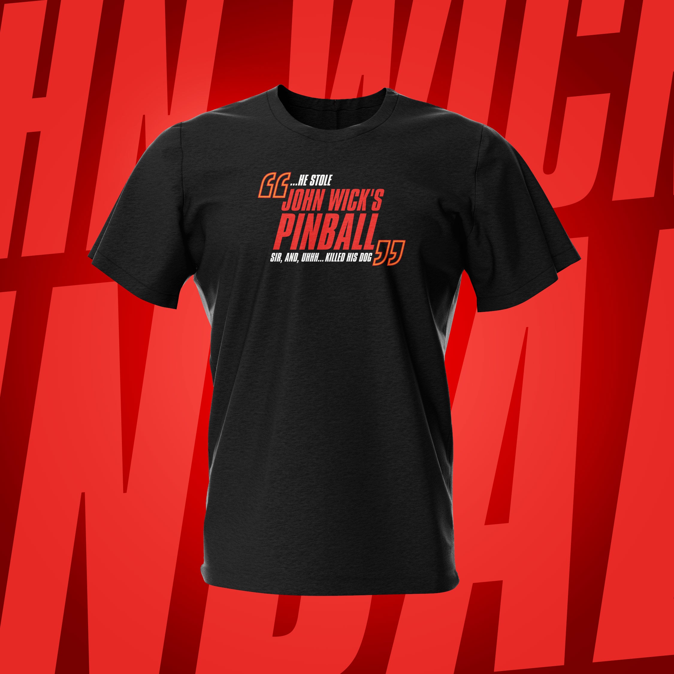 John Wick Pinball Shirt | Pinball Invasion