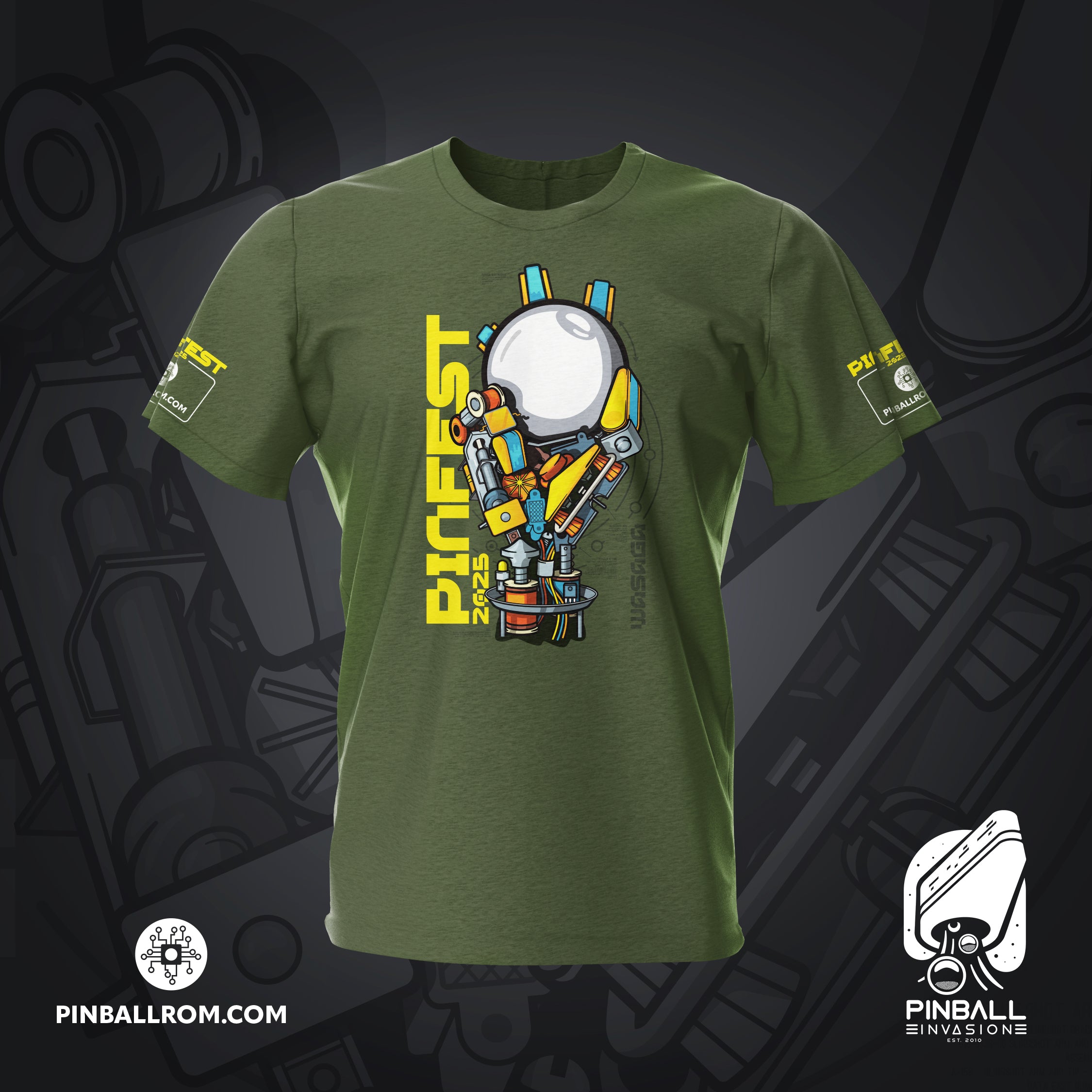 Ontario Pinfest Official Pinball T-Shirt