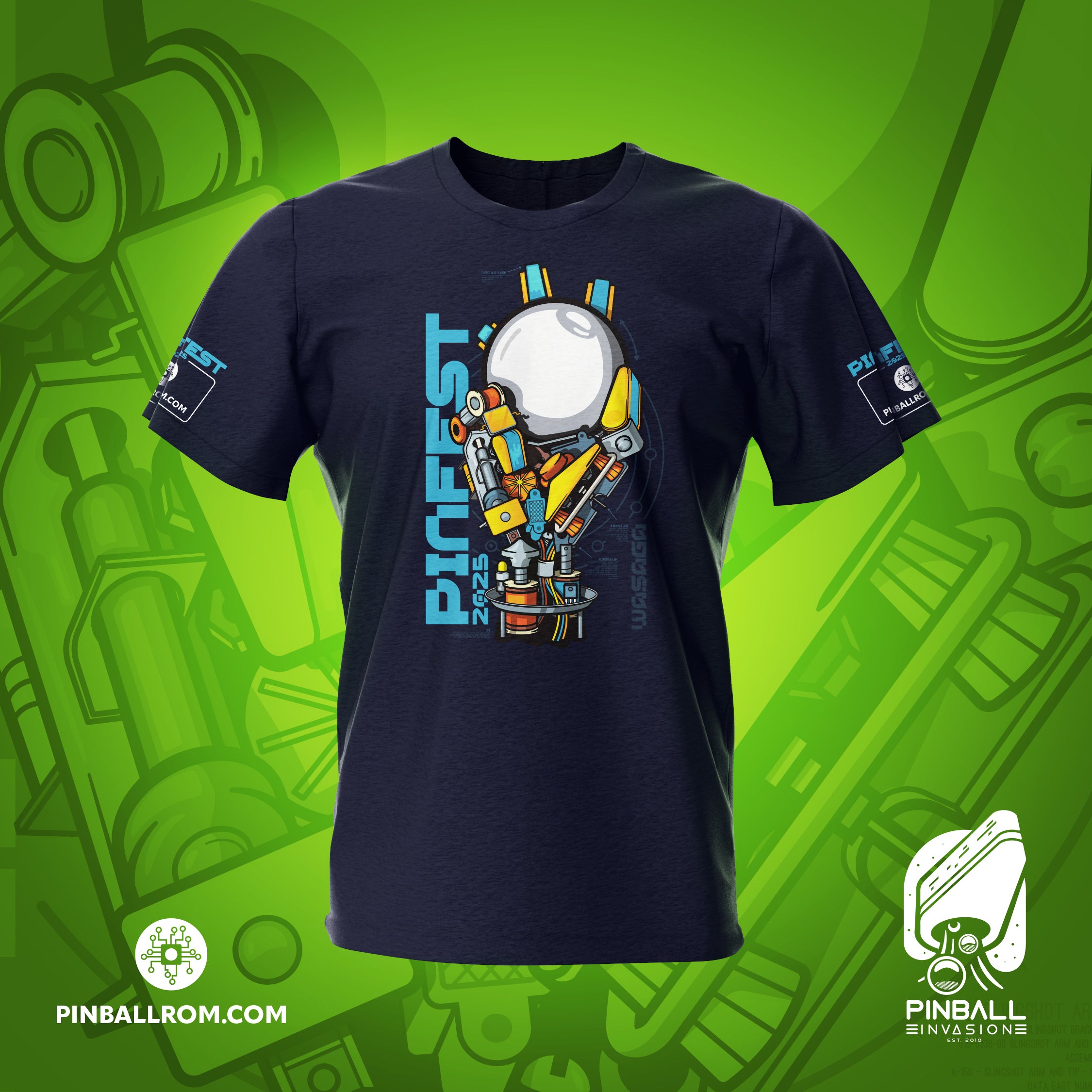 Ontario Pinfest Official Pinball T-Shirt