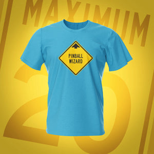 Road Show Pinball Wizard Sky T-Shirt | Pinball Invasion