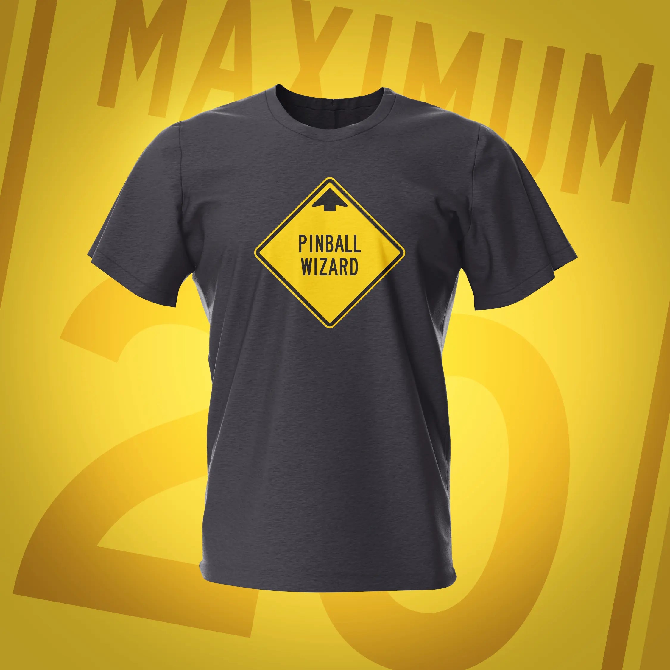 Road Show Pinball Wizard Tweed T-Shirt | Pinball Invasion