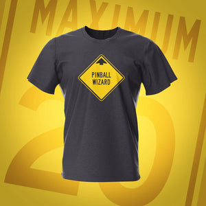 Road Show Pinball Wizard Tweed T-Shirt | Pinball Invasion
