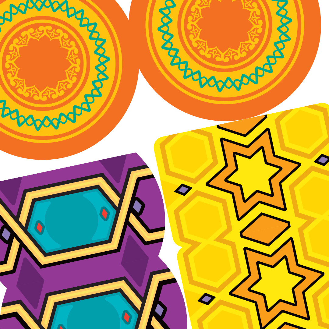 Tales of Arabian Nights Pinball Target Decal kit