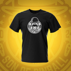 Son of Pinball Black T-Shirt | Pinball Invasion