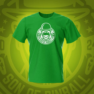Son of Pinball Irish Green T-Shirt | Pinball Invasion