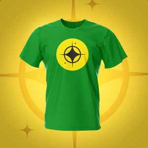 Star Trek Starburst Cluster Irish Green Pinball T-Shirt | Pinball Invasion