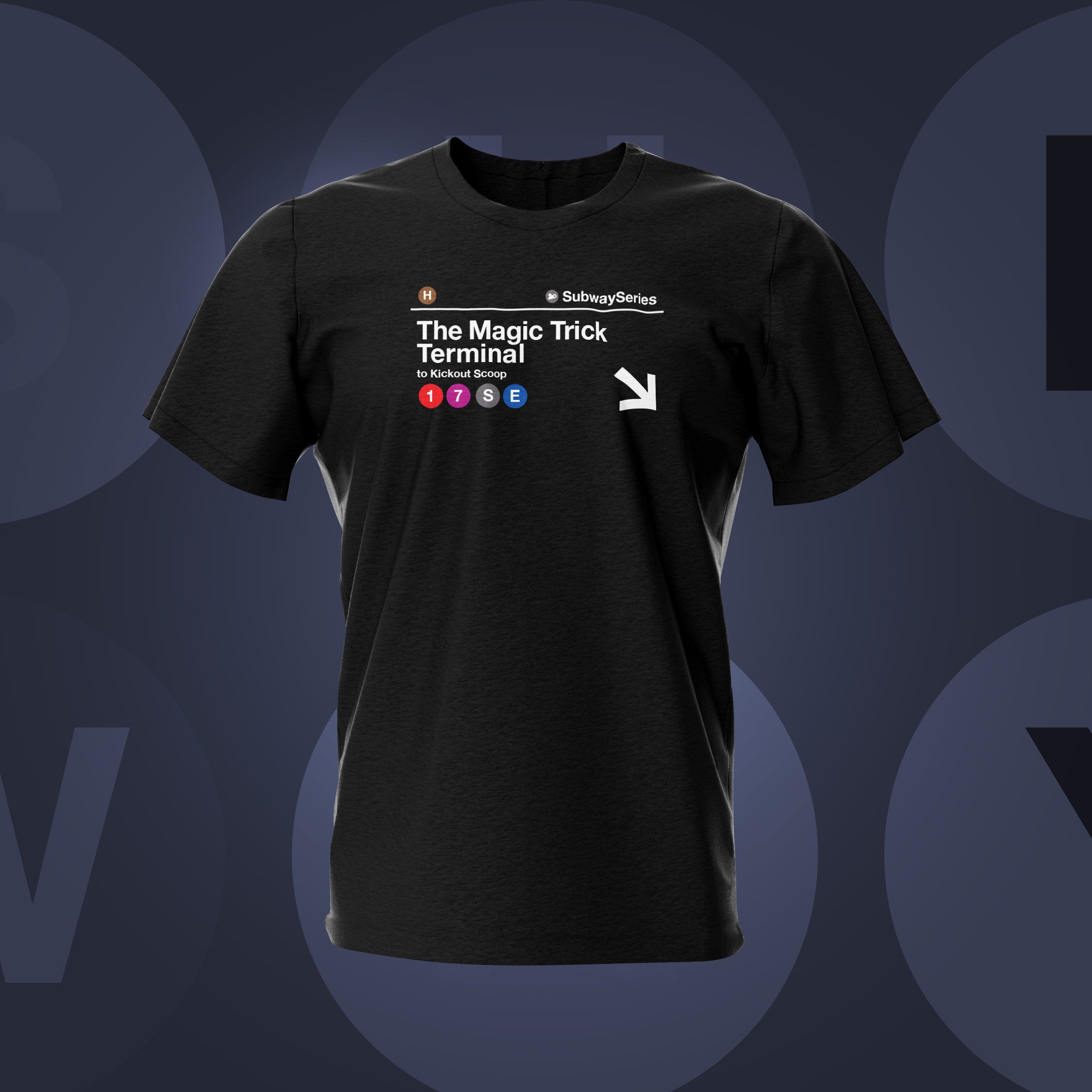 Pinball Subway America / JJP / Dutch T-Shirt