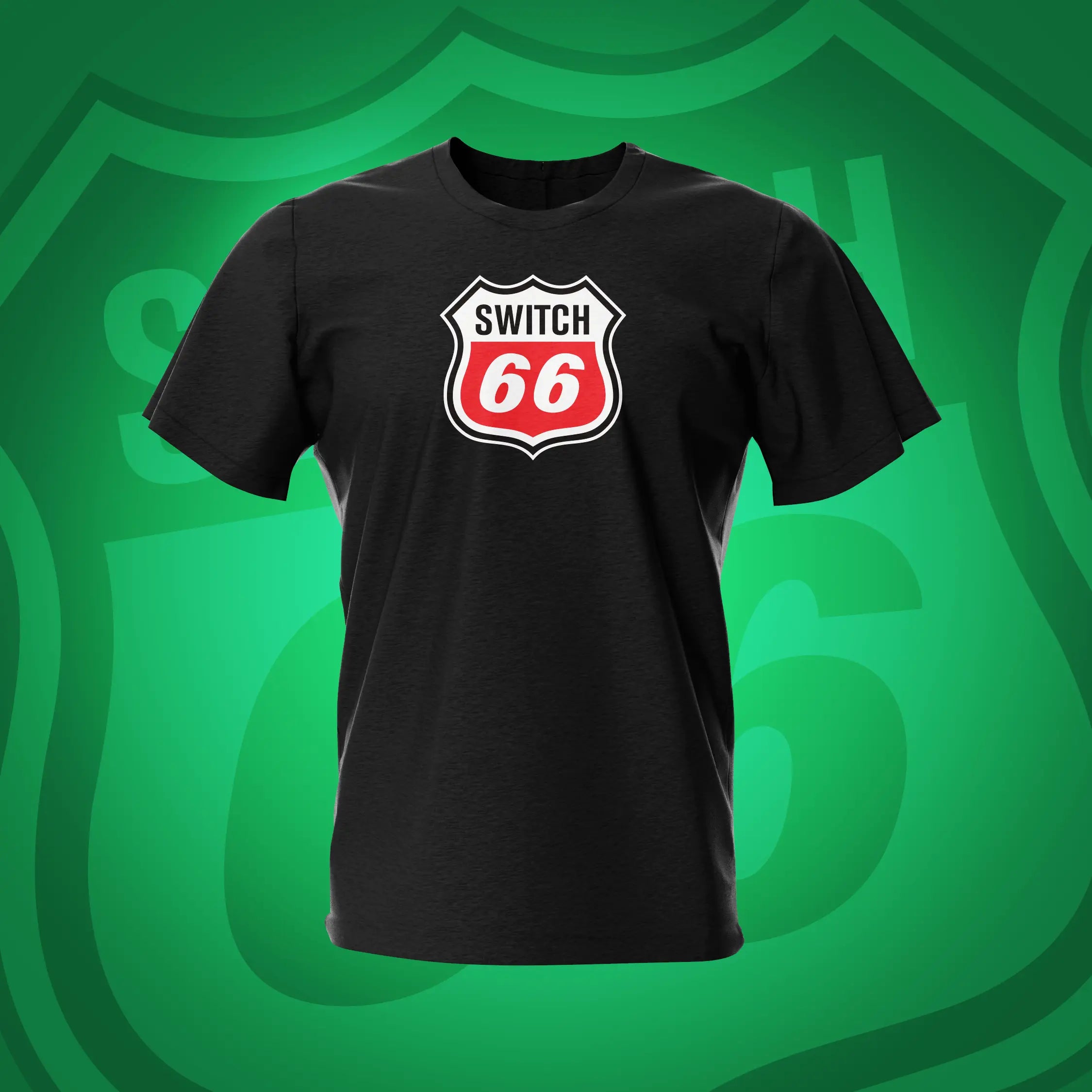 Switch 66 Black Pinball T-Shirt | Pinball Invasion