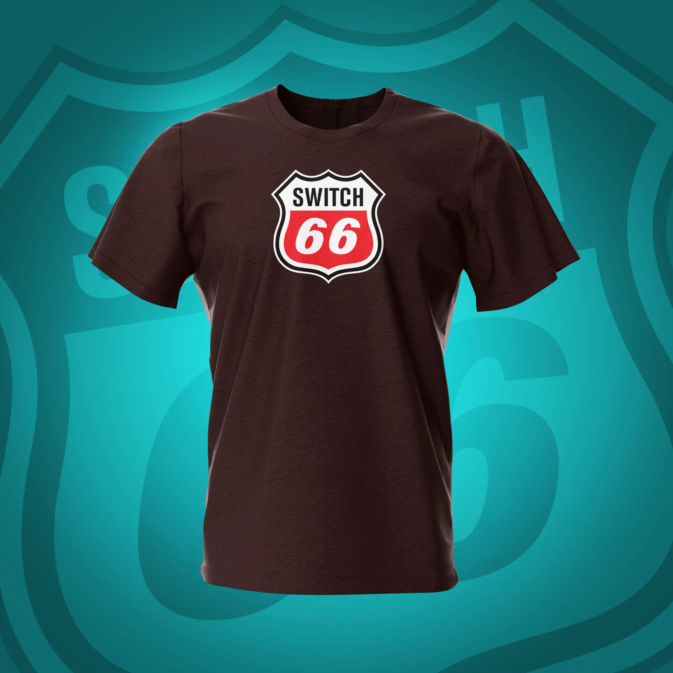 Switch 66 Dark Chocolate Pinball T-Shirt | Pinball Invasion