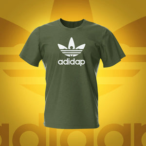 ADIDAP | All Day I Dream About Pinball Military Green Pinball T-Shirt | Pinball Invasion