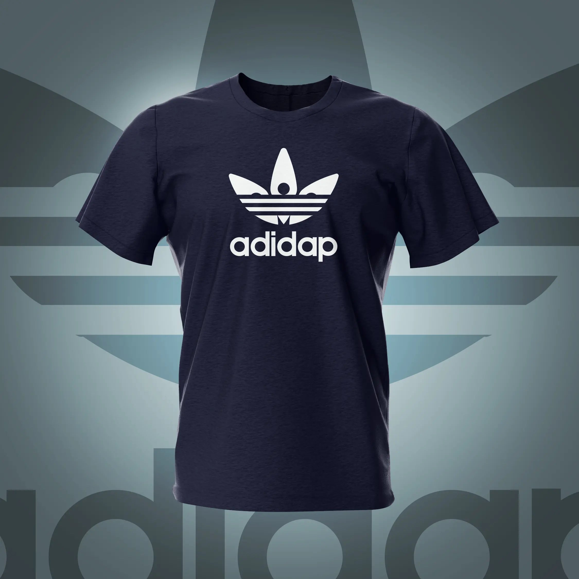 ADIDAP | All Day I Dream About Pinball Navy Pinball T-Shirt | Pinball Invasion
